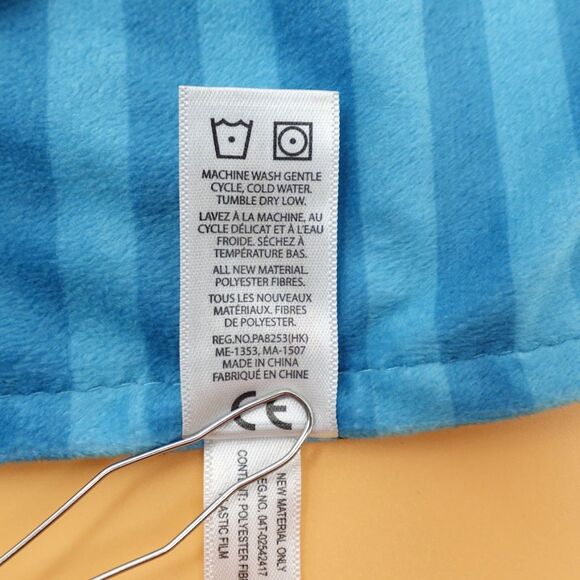 Lovey Lot Duck Dog Taggies Carters Kids Preferred Blue Yellow Security Blanket - Picture 14 of 14